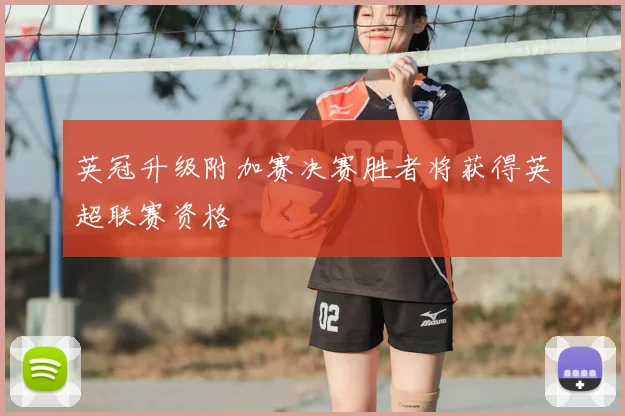 英冠升级附加赛决赛胜者将获得英超联赛资格